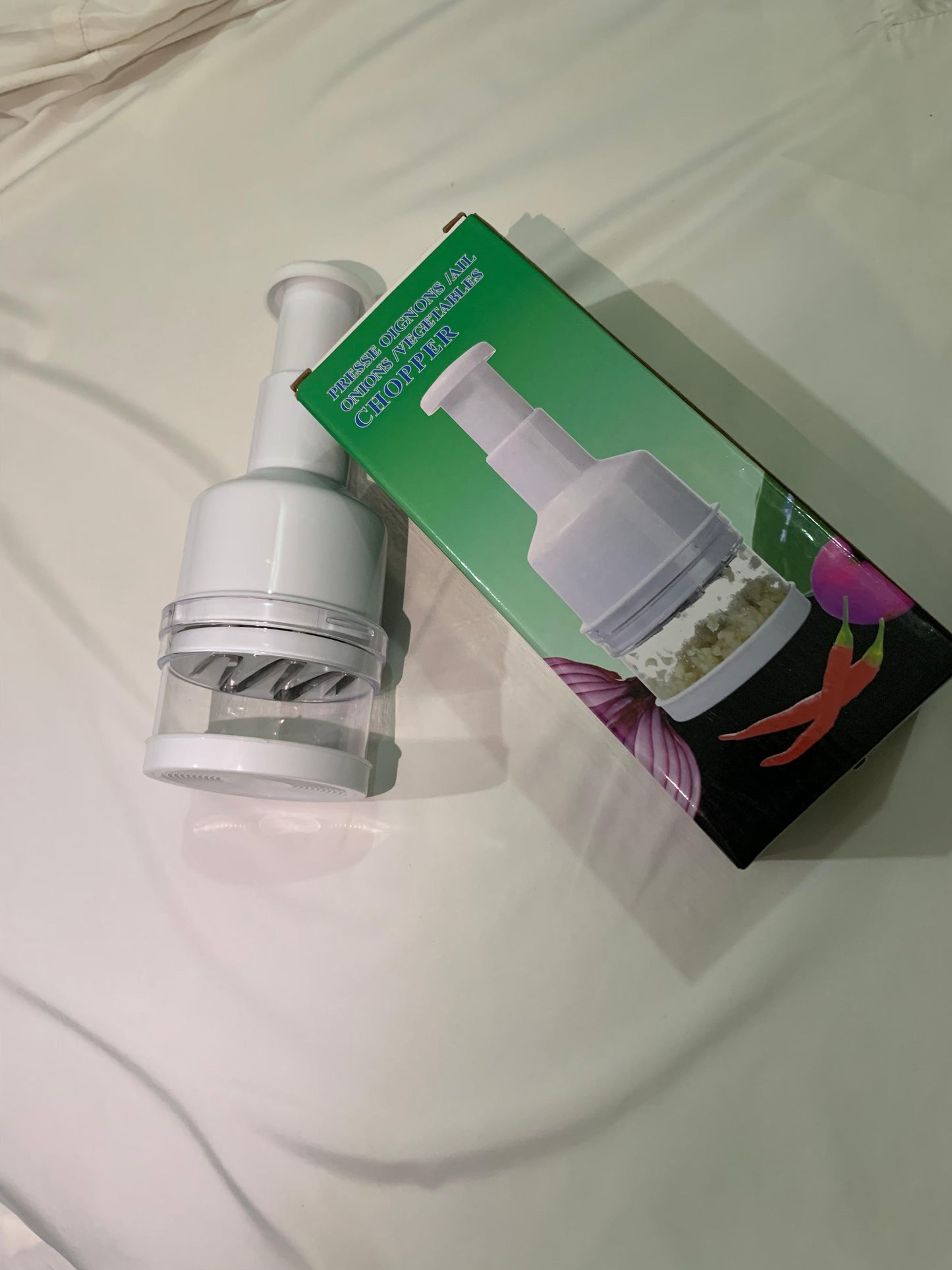 Vegetable Chopper - White