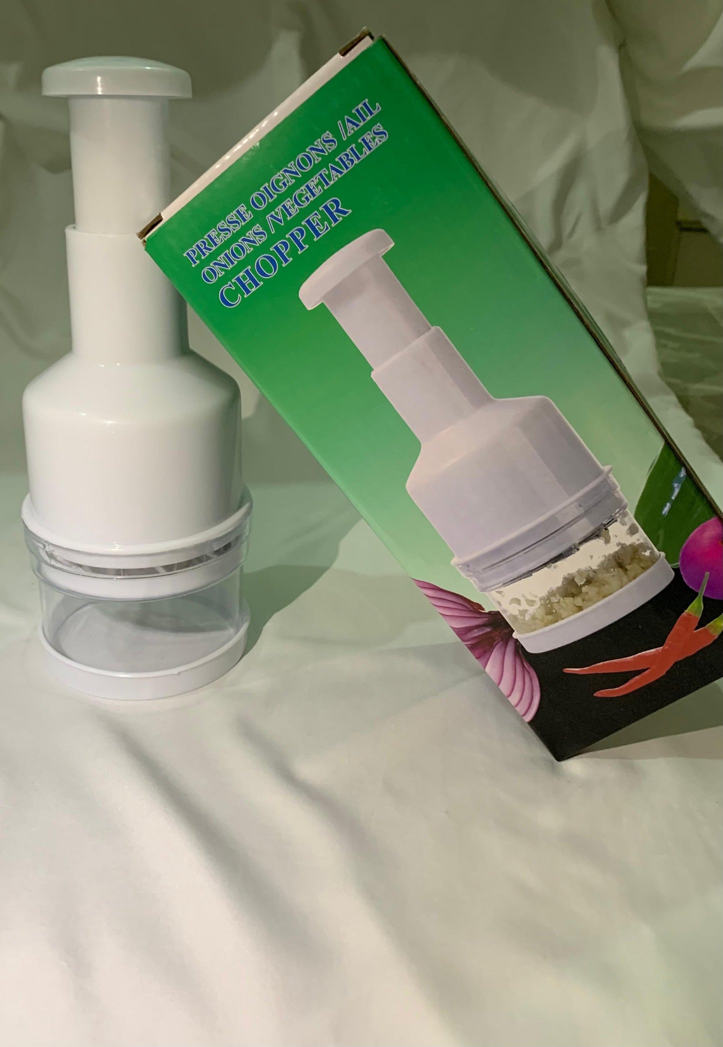 Vegetable Chopper - White